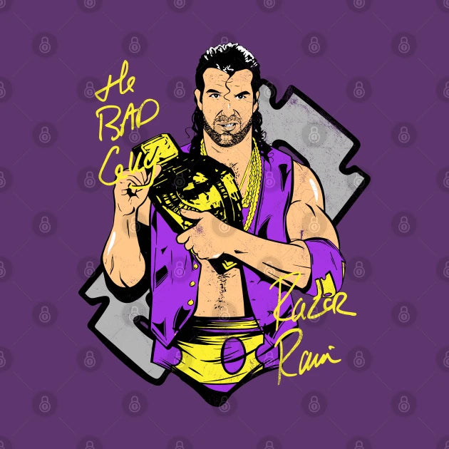 Vintage Razor Ramon The Bad Guy T-Shirt