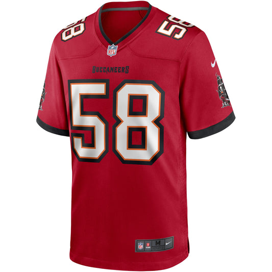 Shaquil Barrett Tampa Bay Buccaneers Game Jersey - Red
