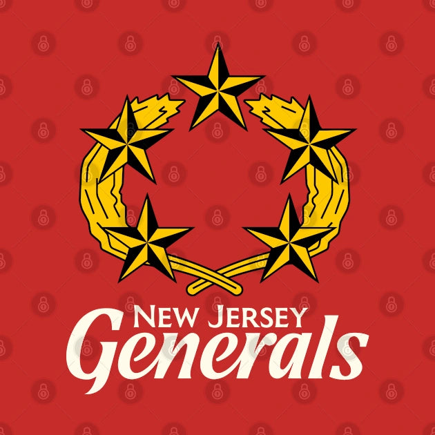 Defunct New Jersey Generals Football Team T-Shirt