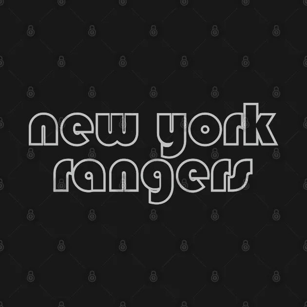 New York Rangers Retro Authentic T-Shirt