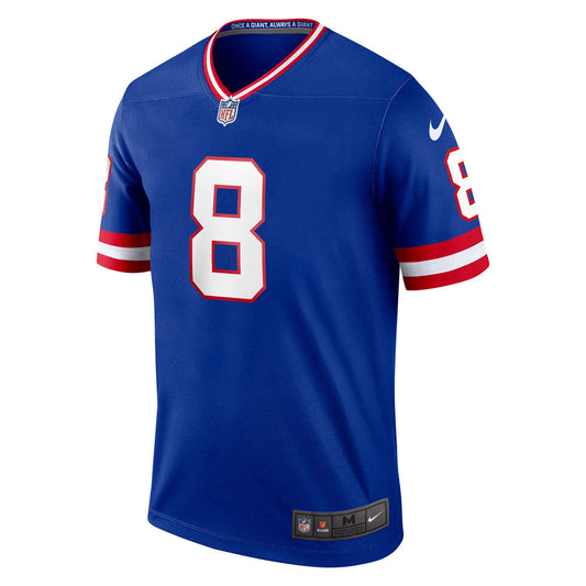 Men's New York Giants Daniel Jones Classic Player Legend Jersey Royal