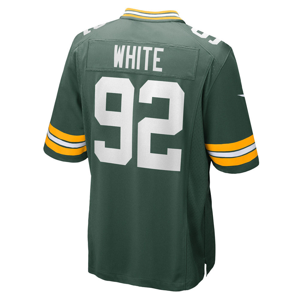 Men's Green Bay Packers Reggie White Retired Player Game Jersey Green