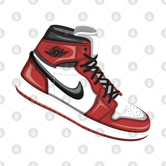 Sneakers Air Jordan 1 T-Shirt