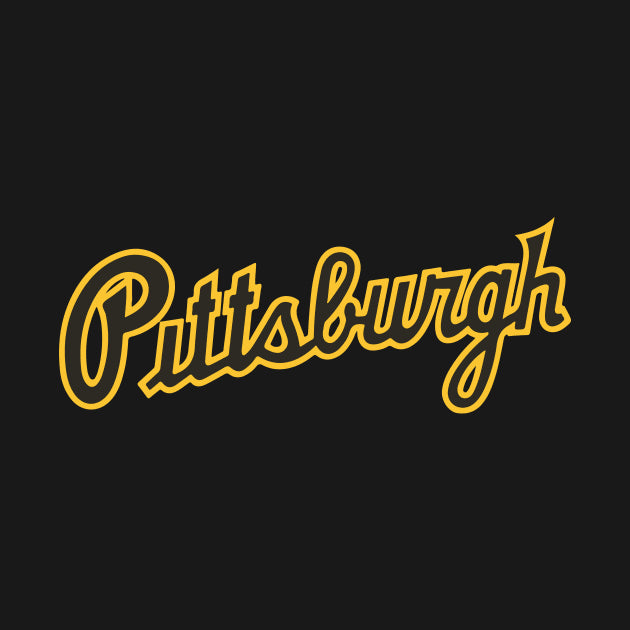 Vintage Pittsburgh Pirates Script Hoodie