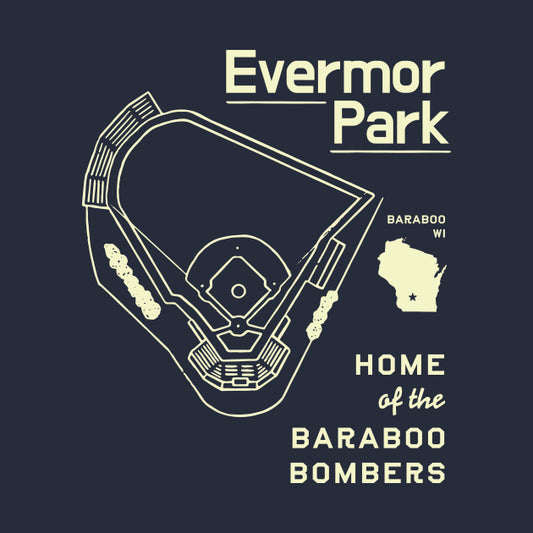 Evermor Park - Home Of The Baraboo Bombers! (Light) Hoodie