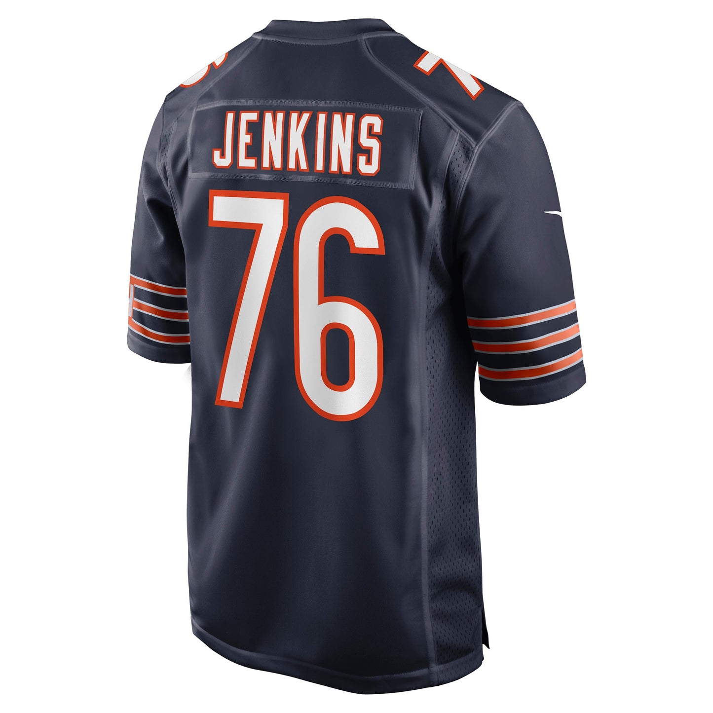 Teven Jenkins Chicago Bears Game Jersey - Navy