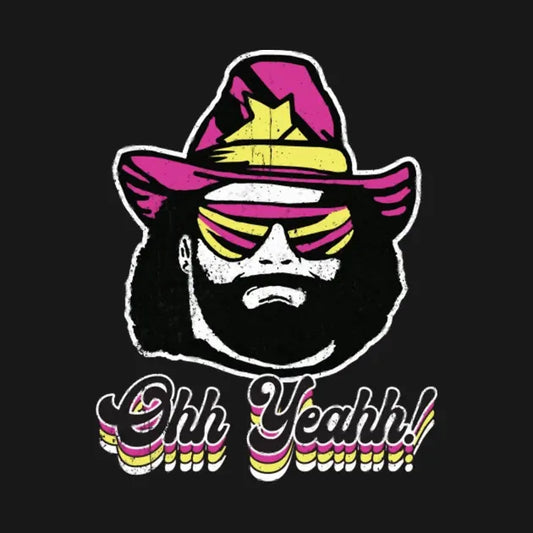 Macho Man Oh Yeah Worn Out T-Shirt