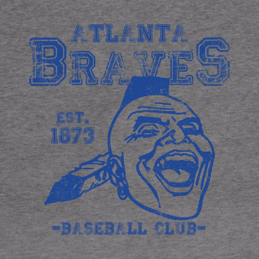 Vintage Atlanta Braves By Semrawud Hoodie