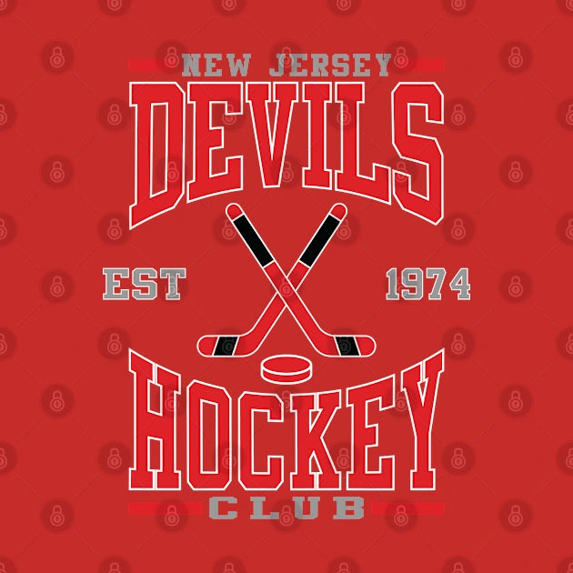 New Jersey Devils Hockey Club Hoodie