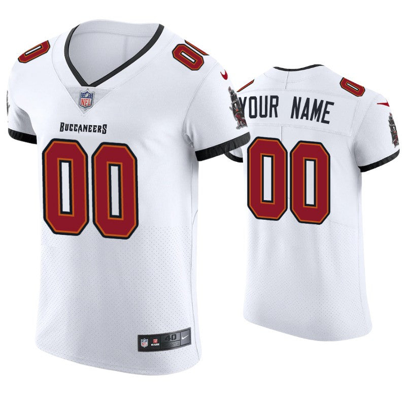 2020 Mens Tampa Bay Buccaneers Custom Vapor Elite Jersey White