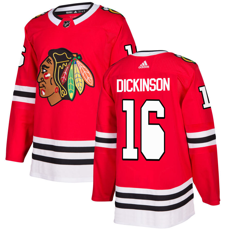 Jason Dickinson Chicago Blackhawks Authentic Jersey - Red