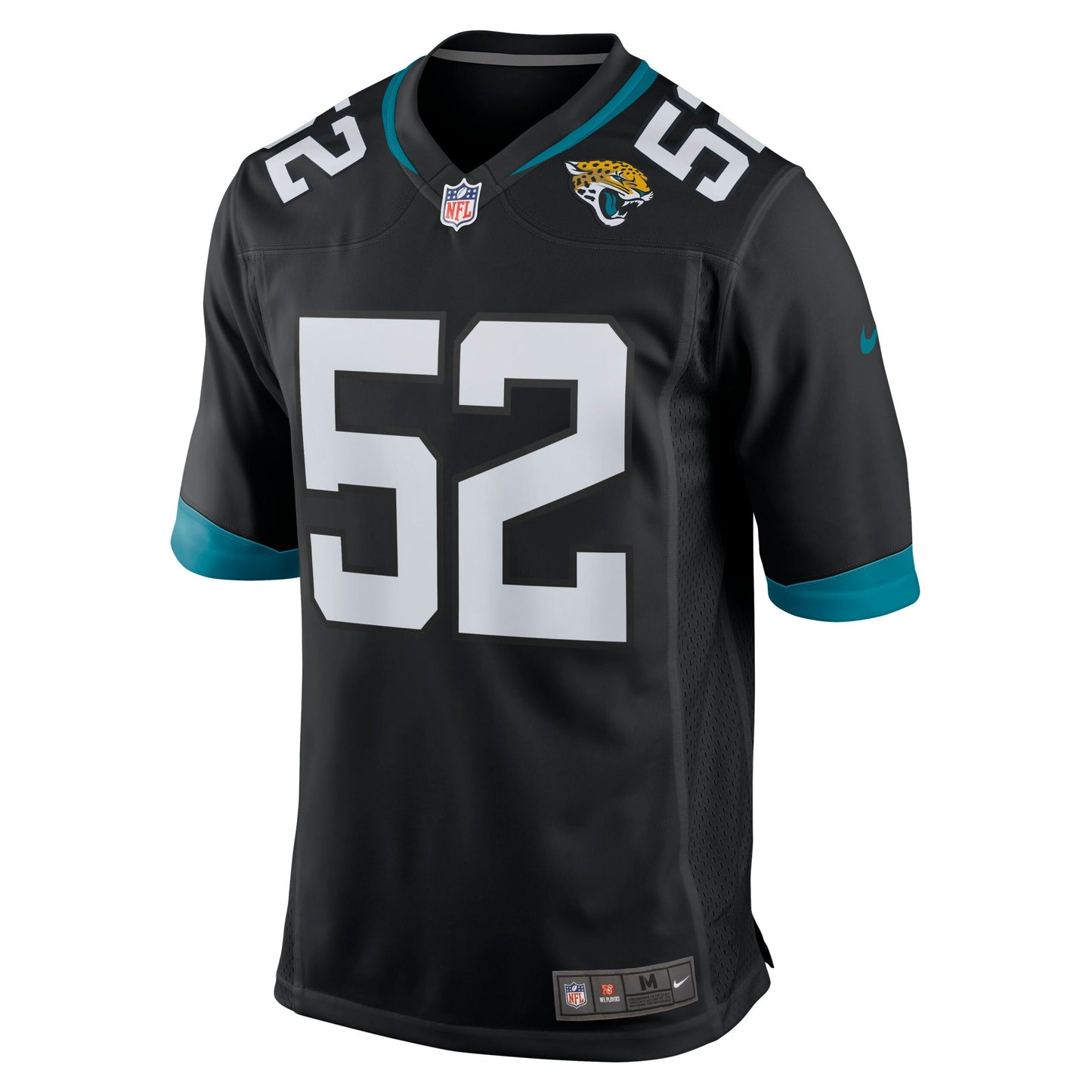DaVon Hamilton Jacksonville Jaguars Game Jersey - Black