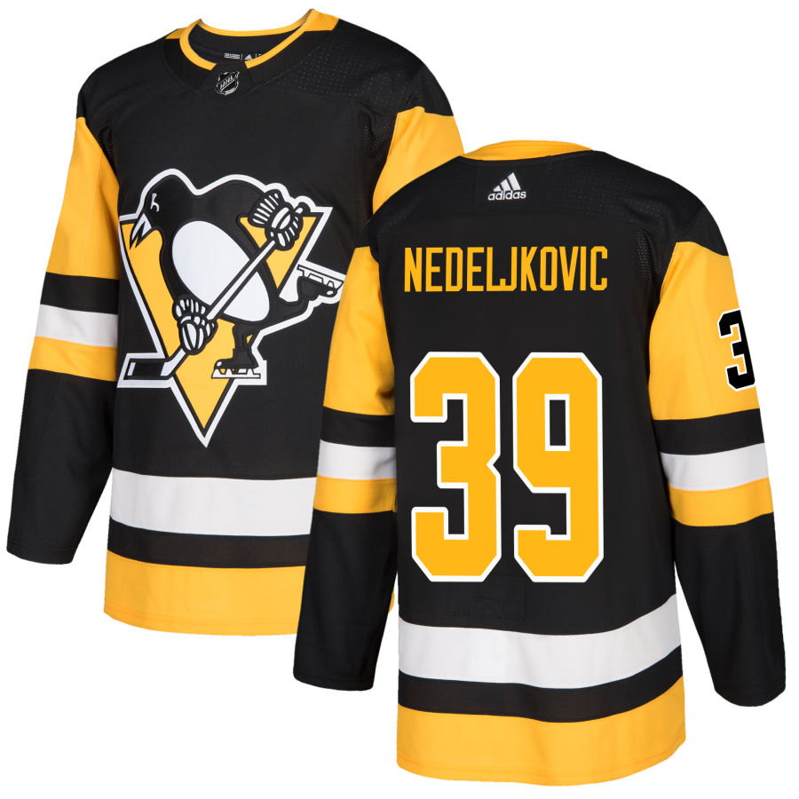 Alex Nedeljkovic Pittsburgh Penguins Authentic Jersey - Black