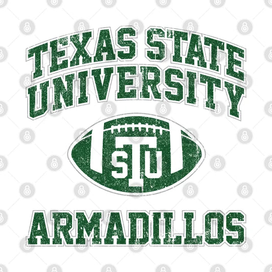 Texas State Armadillos - Necessary Roughness (Variant) T-Shirt