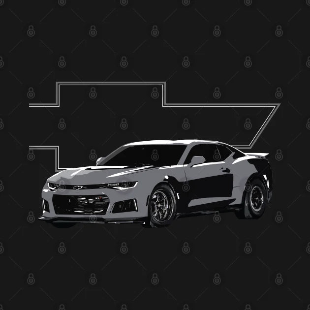 Black 6Th Gen 1Le Ss Zl1 Hoodie