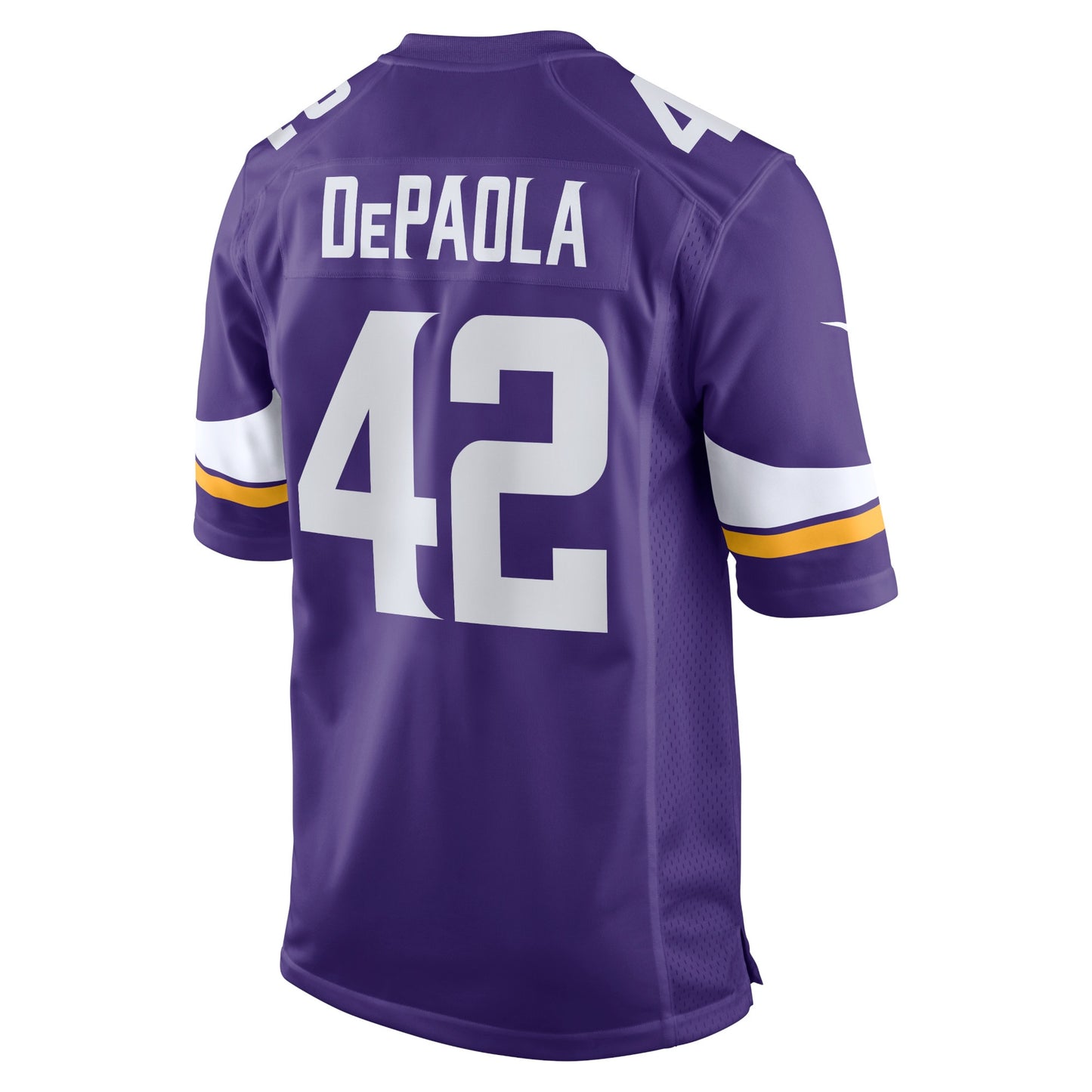 Andrew DePaola Minnesota Vikings Game Jersey - Purple