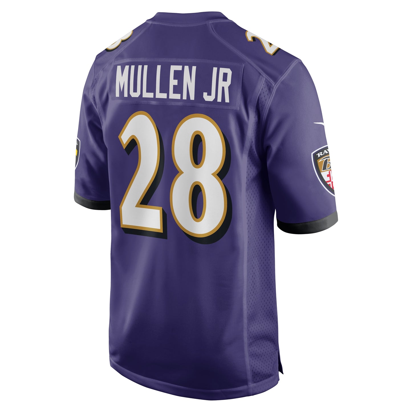 Trayvon Mullen Jr. Baltimore Ravens Team Game Jersey - ?Purple