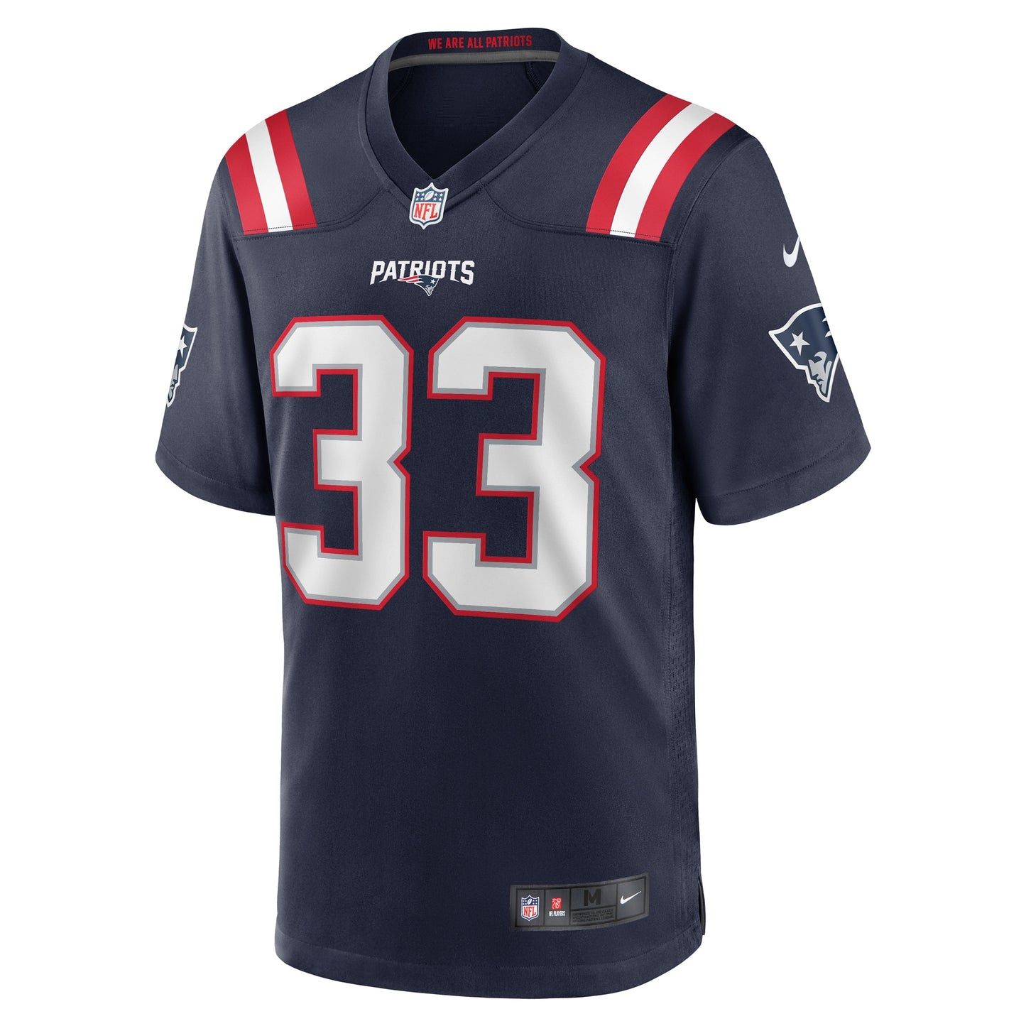 Anfernee Jennings New England Patriots Team Game Jersey - ?Navy