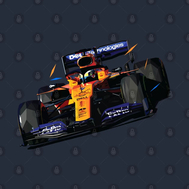 Lando Norris F1 Car Hoodie