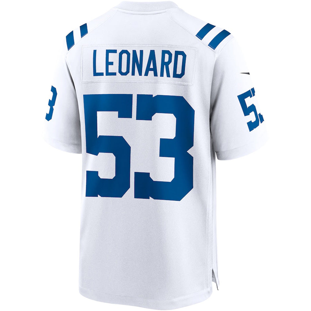 Men's Indianapolis Colts Shaquille Leonard Game Jersey - White