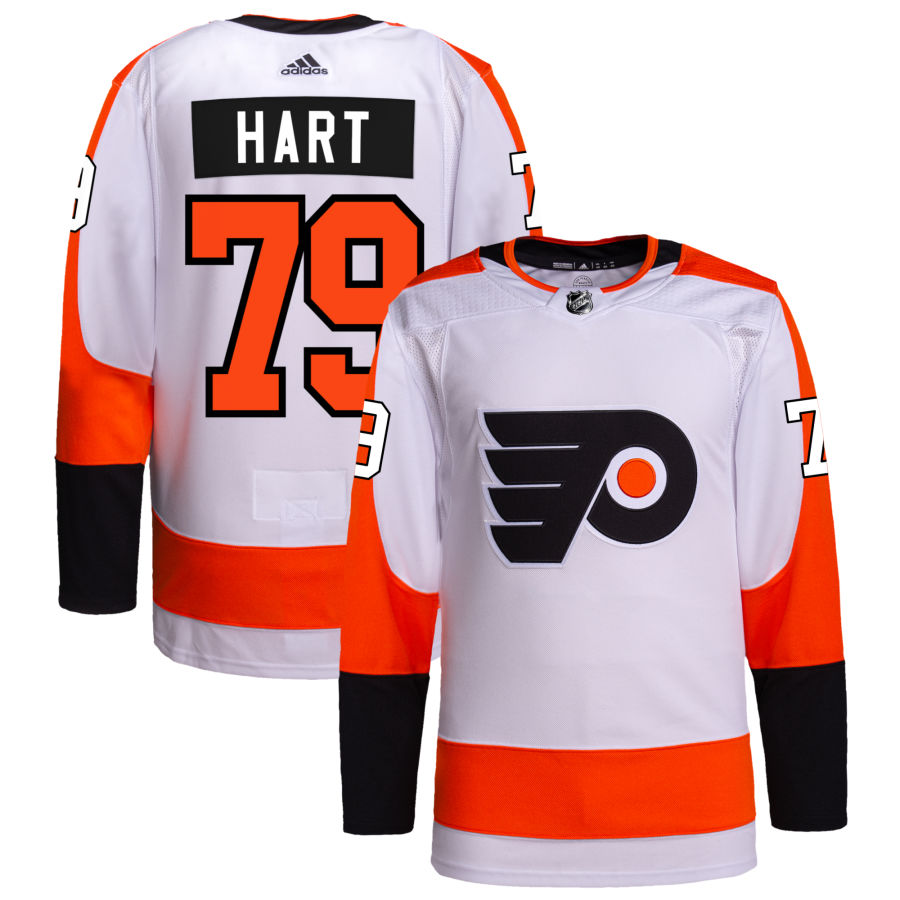 Carter Hart Philadelphia Flyers Away Authentic Pro Jersey - White