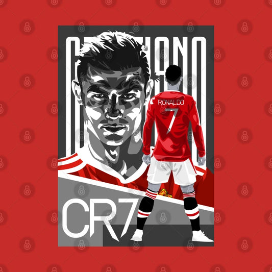 Cristiano Ronaldo In Red Hoodie