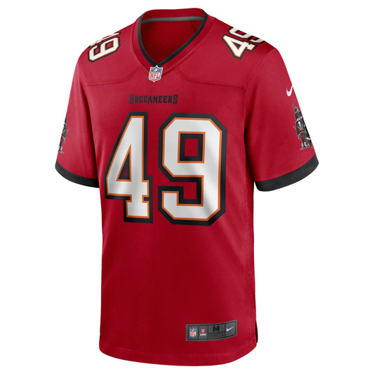 Cam Gill Tampa Bay Buccaneers Game Jersey - Red