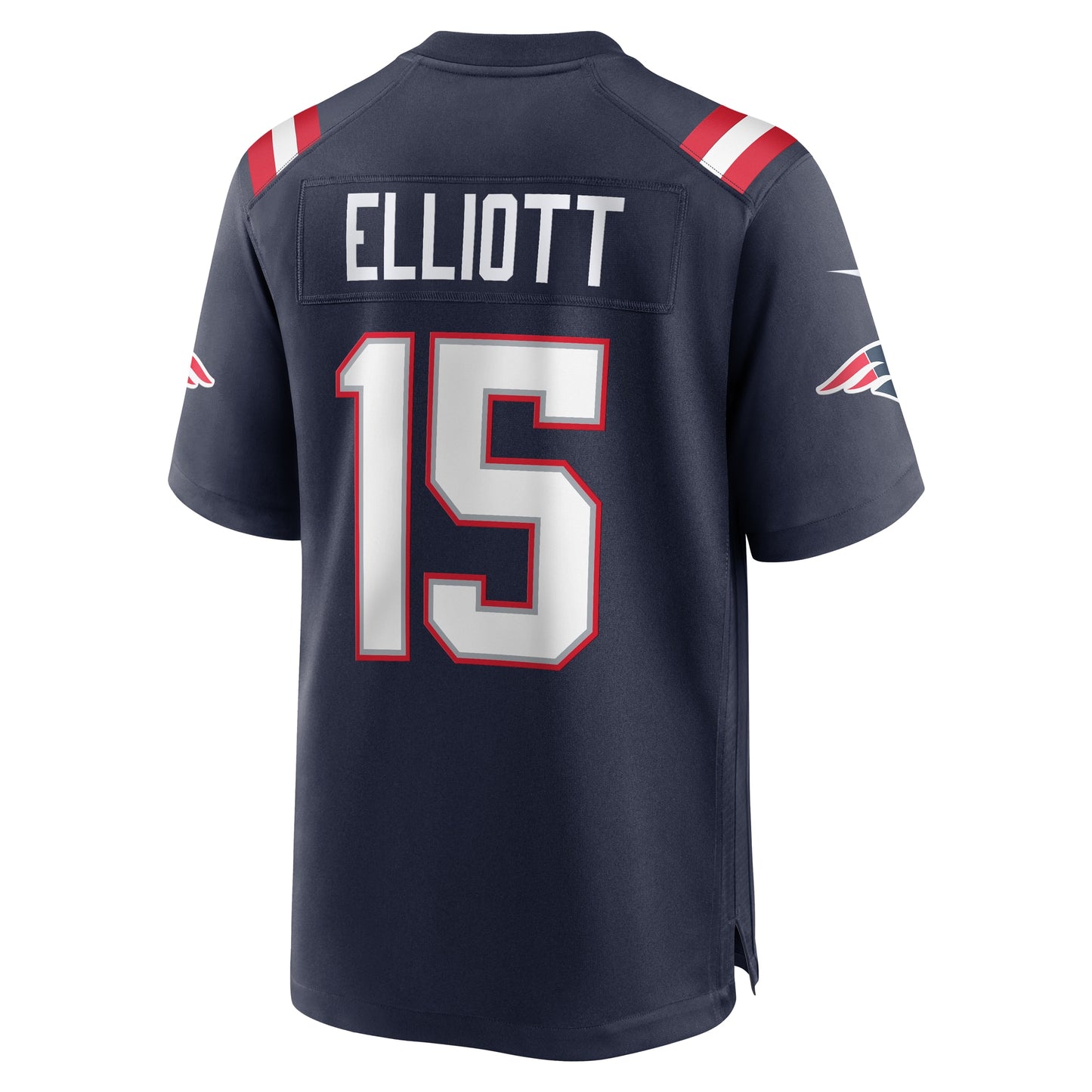 Ezekiel Elliott New England Patriots Game Player Jersey - Navy