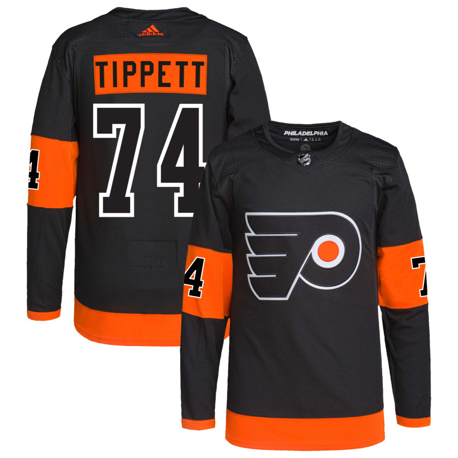 Owen Tippett Philadelphia Flyers Alternate Primegreen Authentic Pro Jersey - Black
