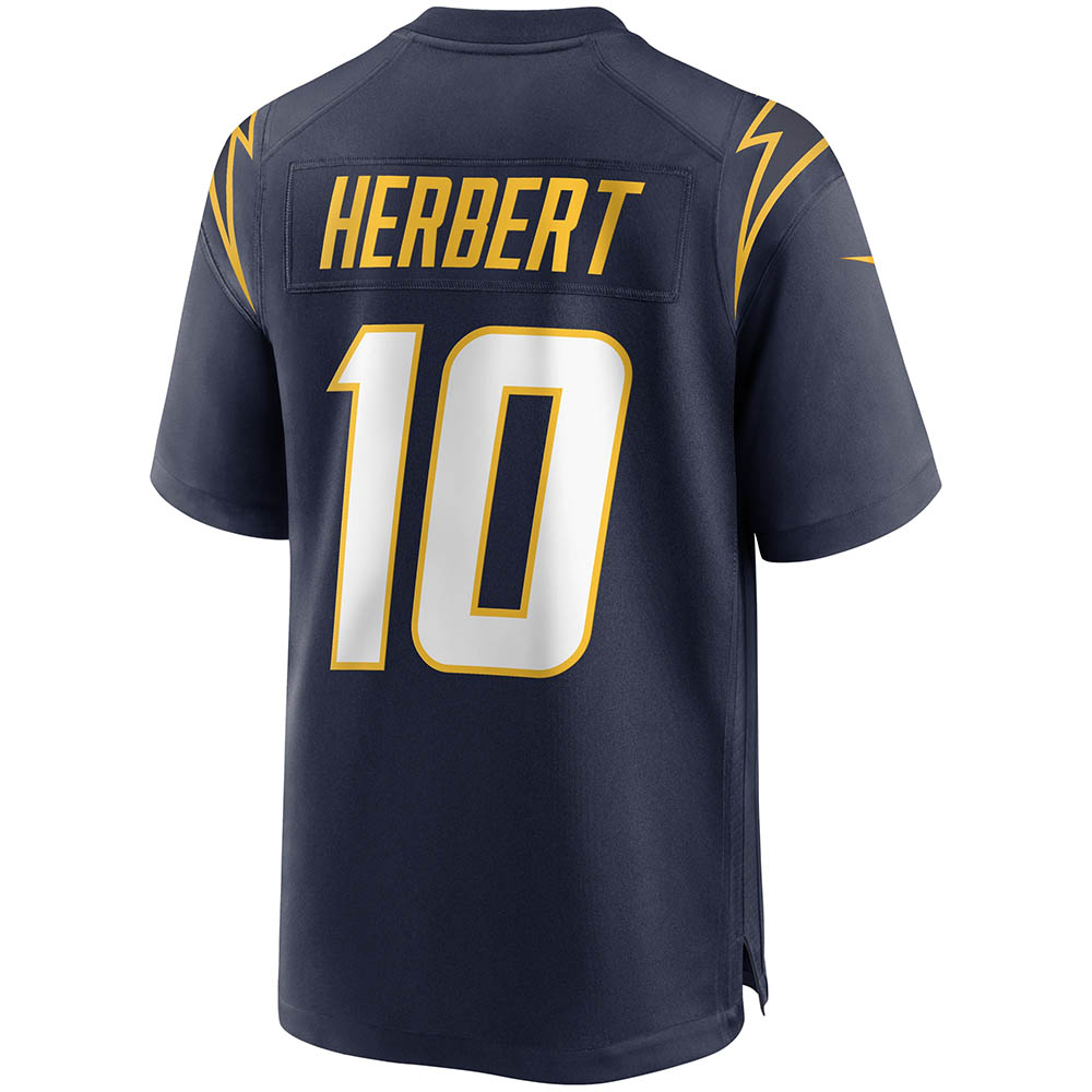 Men's Los Angeles Chargers Justin Herbert Alternate Game Jersey Navy