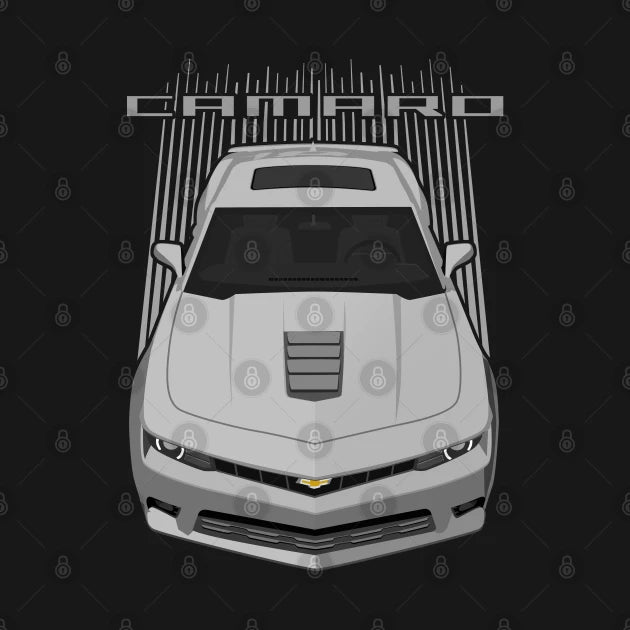 Camaro Ss 5Th Gen 14-15 - Silver Hoodie