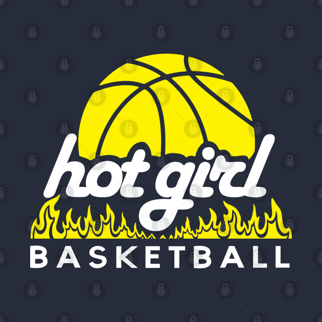 Hot Girl Basketball Hoodie