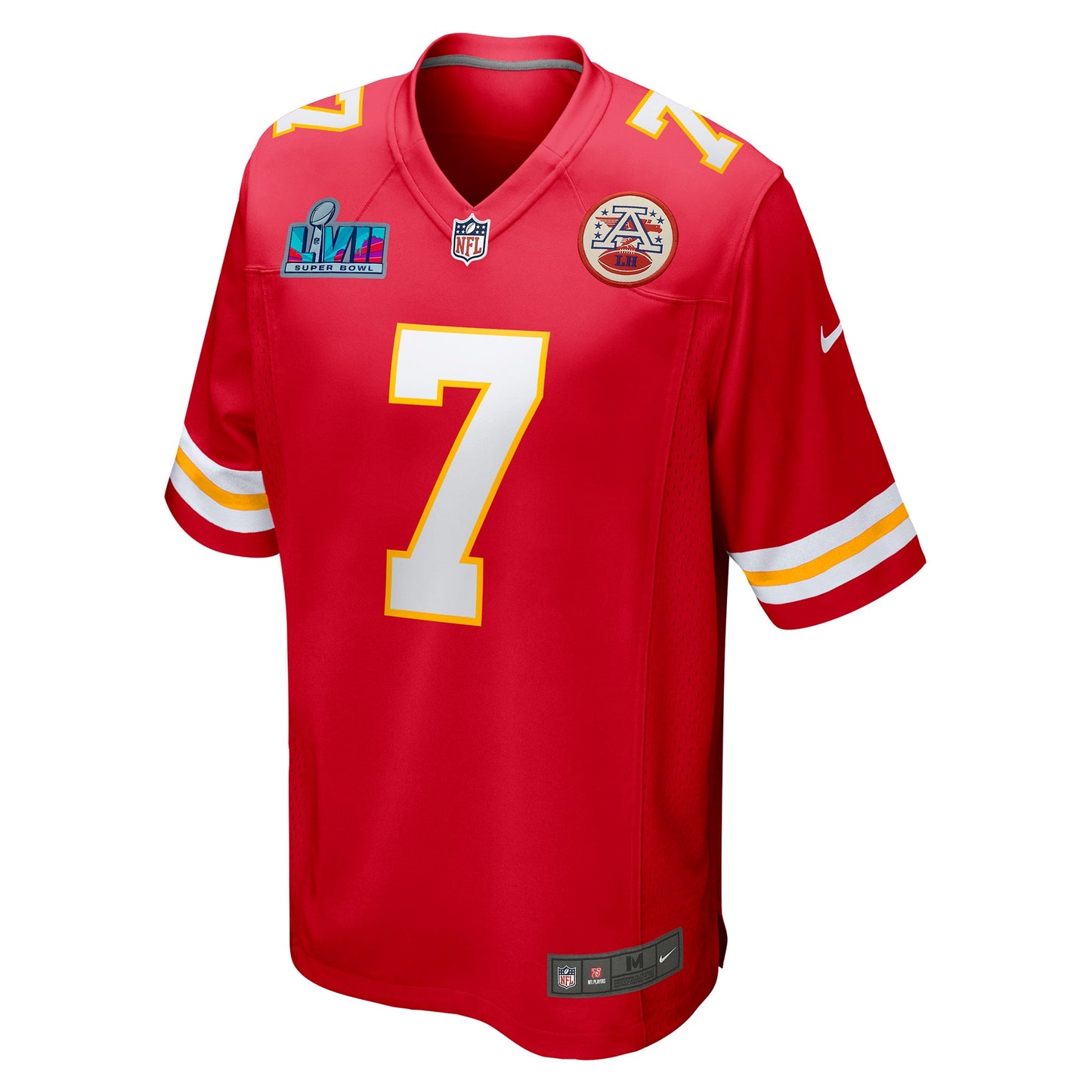 Harrison Butker Kansas City Chiefs Super Bowl LVII Patch Game Jersey - Red