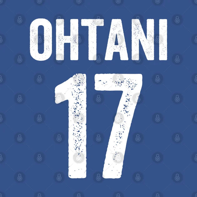 Ohtani 17 - White Font Hoodie