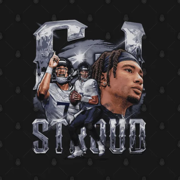 C.J. Stroud Houston Vintage T-Shirt
