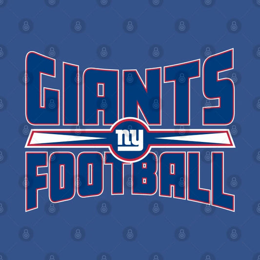 New York Giant Football - Giants Ny Football T-Shirt