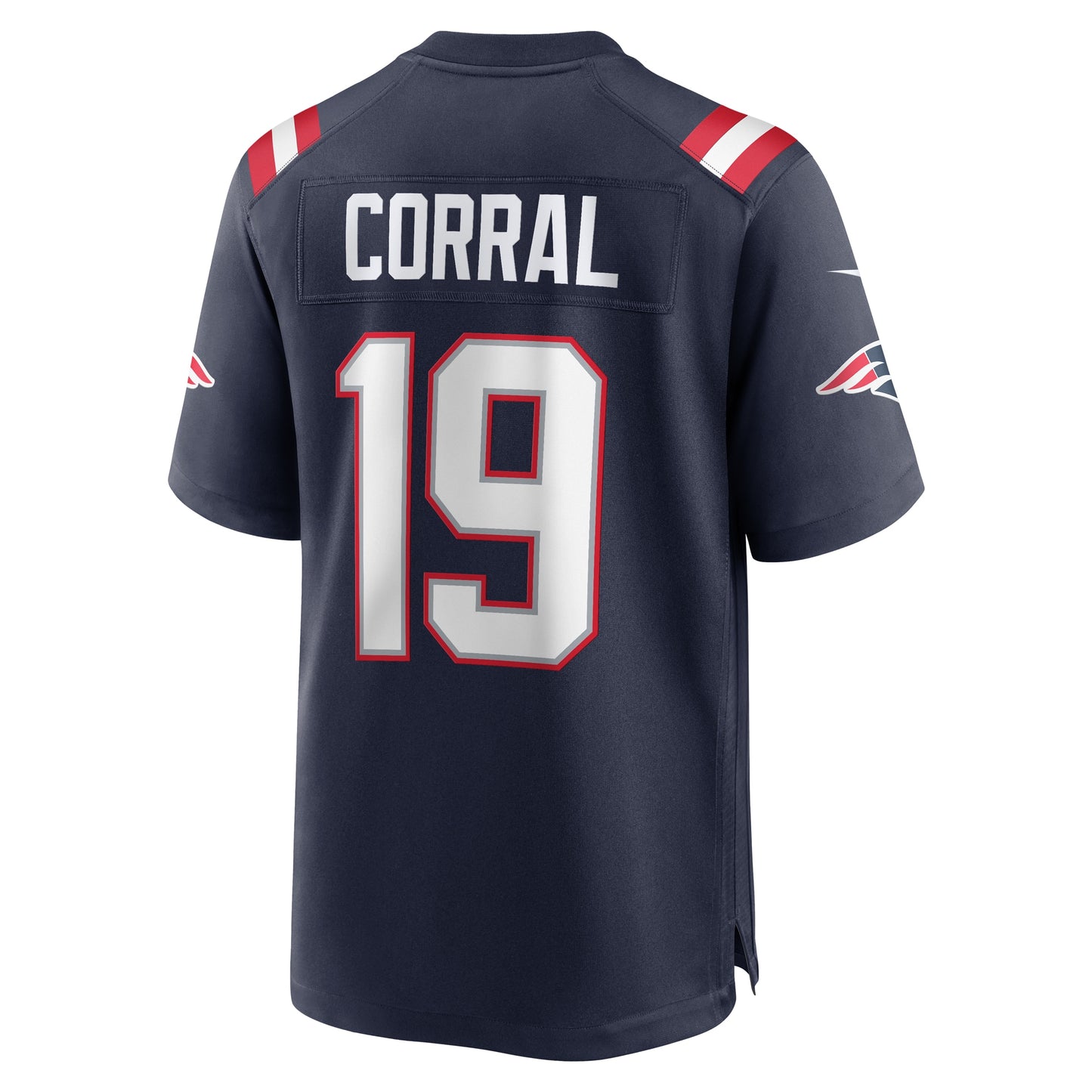 Matt Corral New England Patriots Team Game Jersey - ?Navy