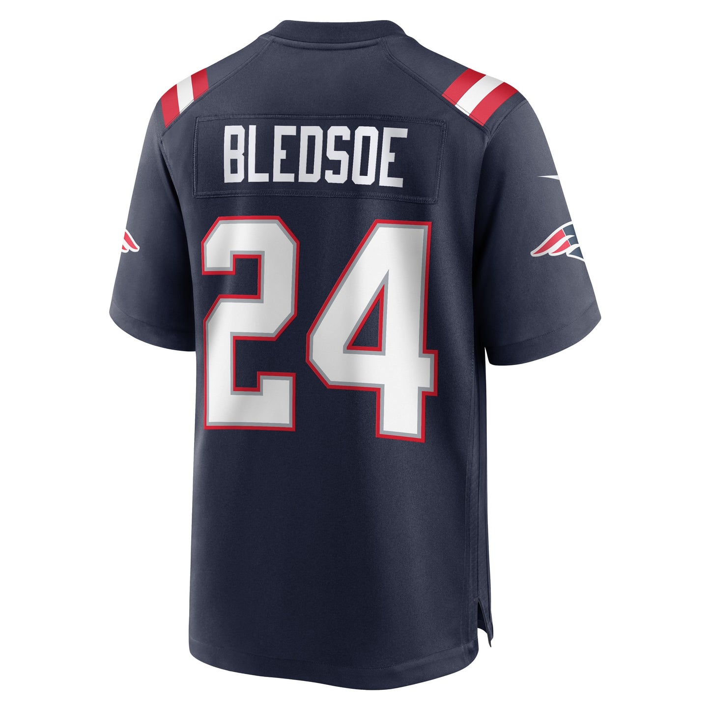 Joshuah Bledsoe New England Patriots Game Player Jersey - Navy