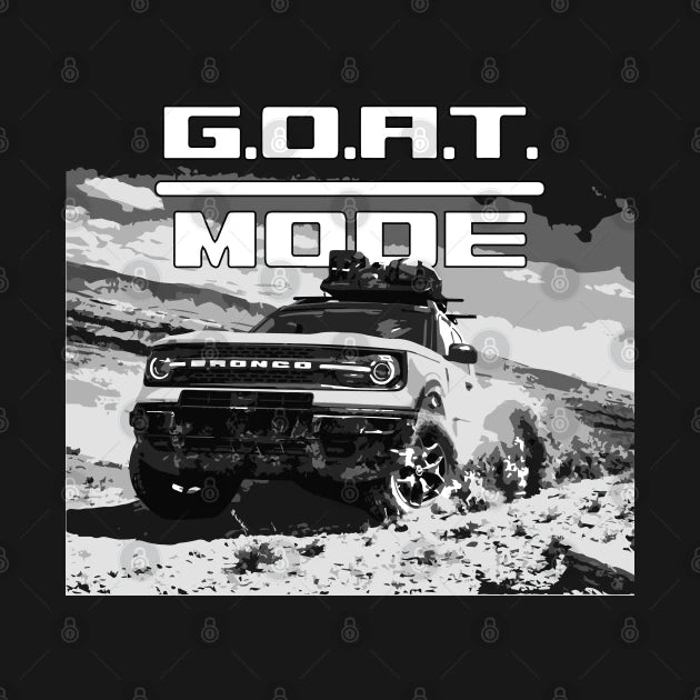 Ford Bronco Goat Mode Murica Suv Sport Truck Rock Crawl Hoodie