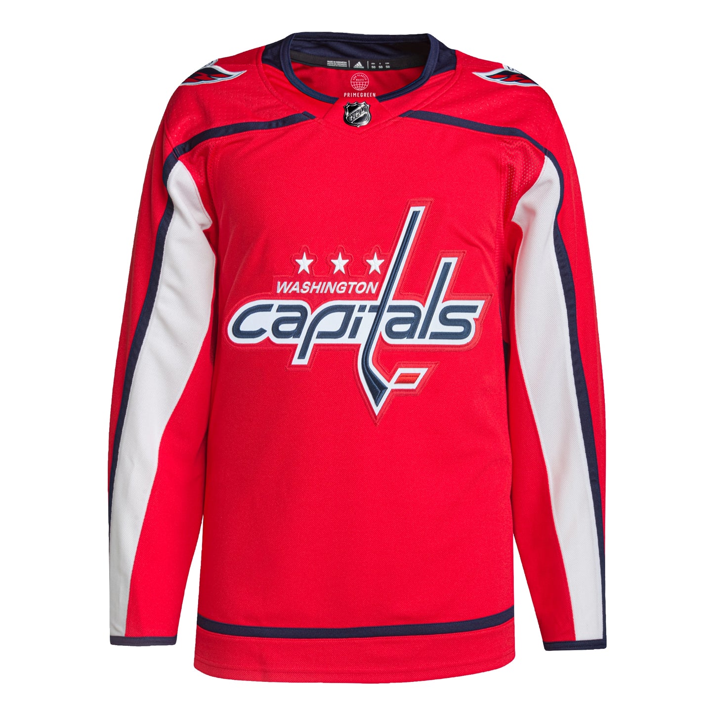 Washington Capitals Home Primegreen Authentic Pro Jersey - Red