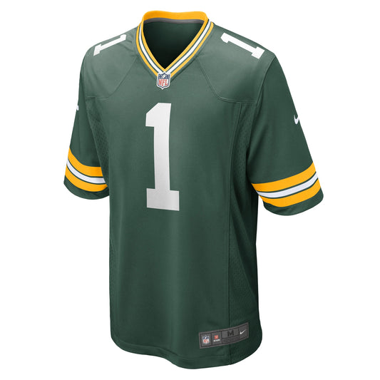 Number 1 Dad Green Bay Packers Game Jersey - Green