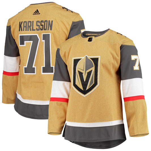 William Karlsson Vegas Golden Knights Home Primegreen Authentic Pro Player Jersey - Gold