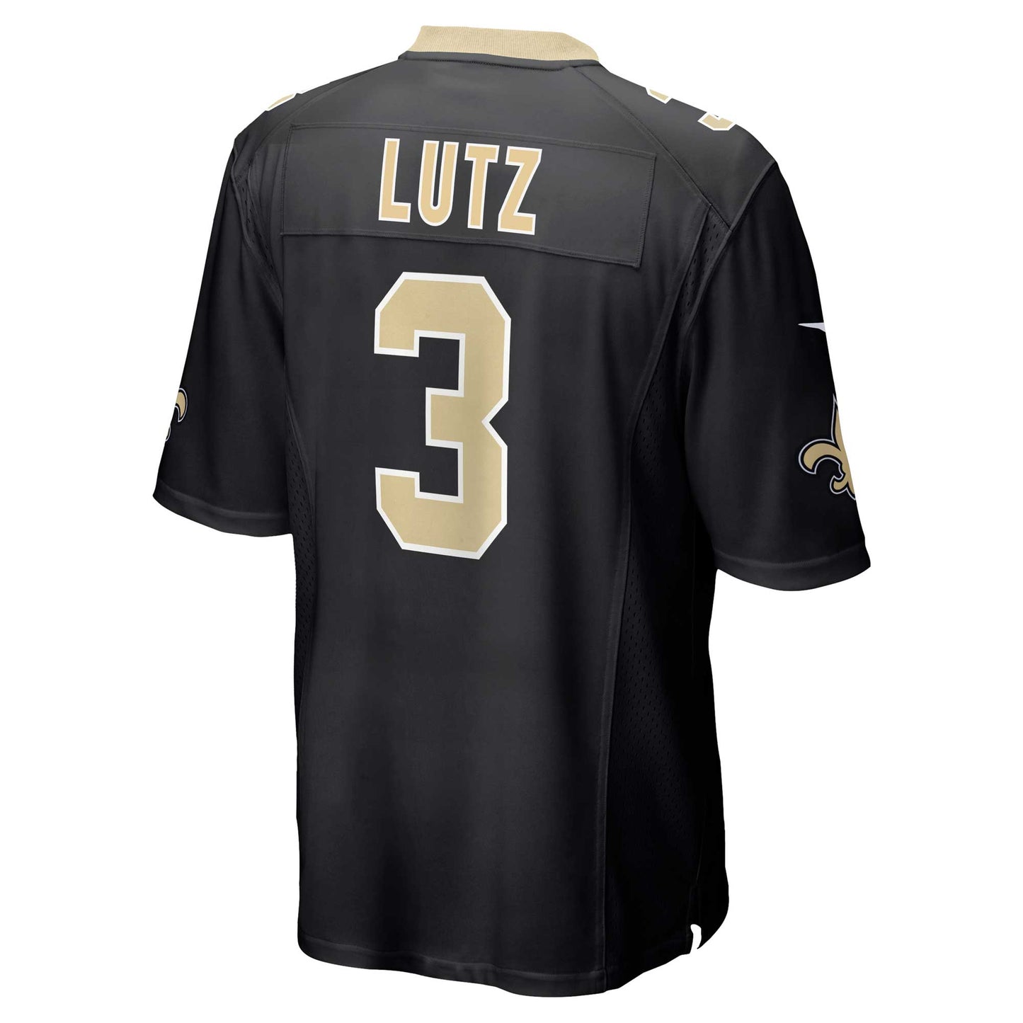 Wil Lutz New Orleans Saints Game Jersey - Black