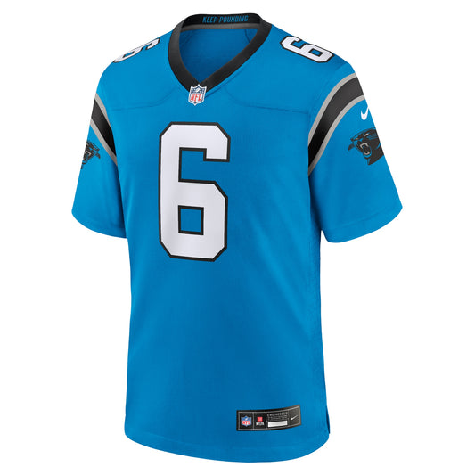Baker Mayfield Carolina Panthers Alternate Player Game Jersey - Blue