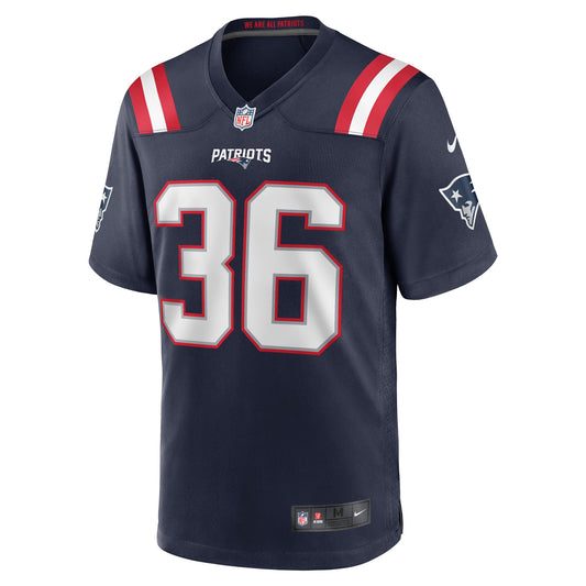 Kevin Harris New England Patriots Game Player Jersey - Navy