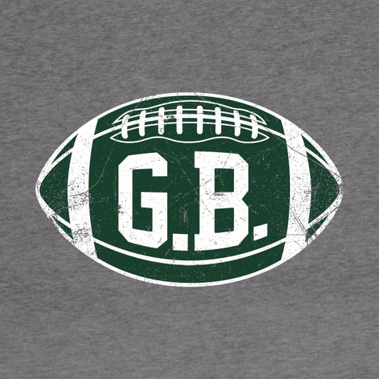 Gb Retro Football - Yellow Hoodie