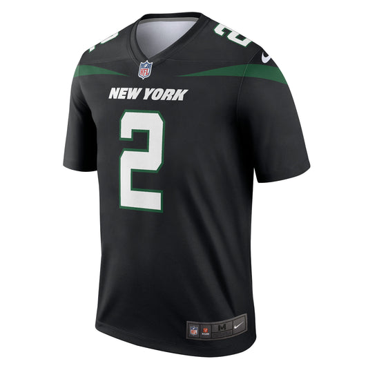 Zach Wilson New York Jets Legend Jersey - Black