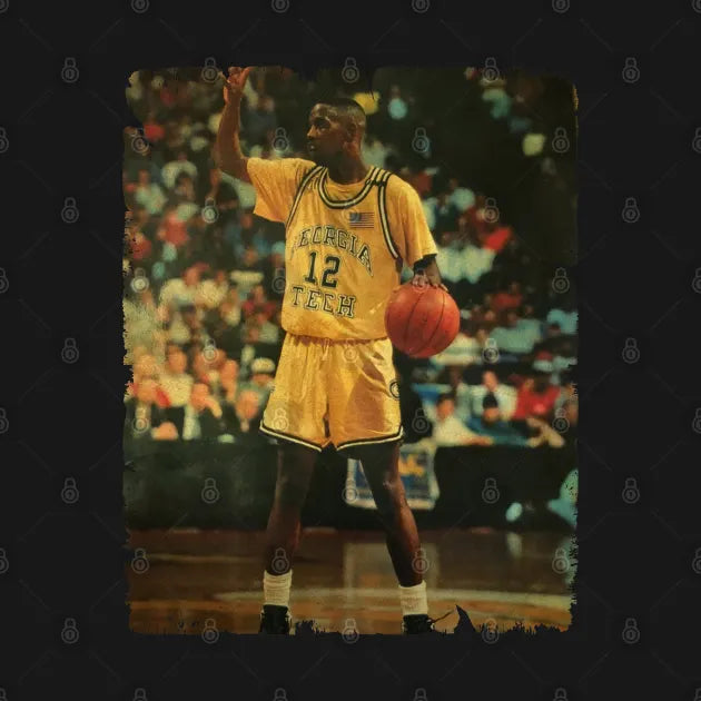 Kenny Anderson - Vintage Design Of Basketball Hoodie