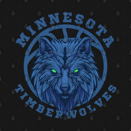 Minnesota Timberwolves Retro Fanart Hoodie