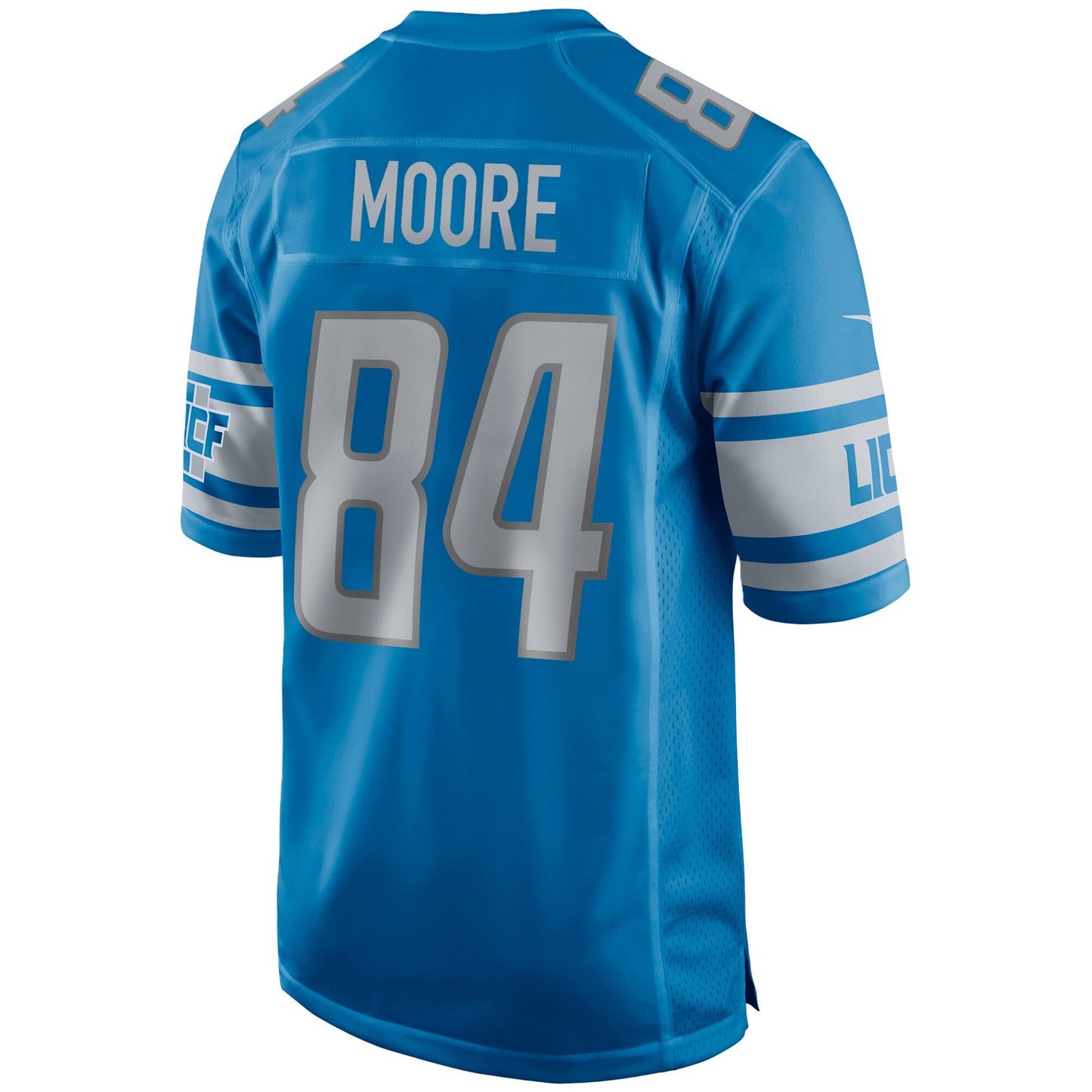 Herman Moore Detroit Lions Game Retired Player Jersey - Blue